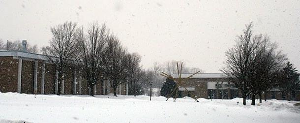 Central Campus in winter